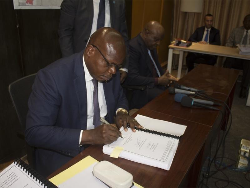 Signature du projet UNFPA