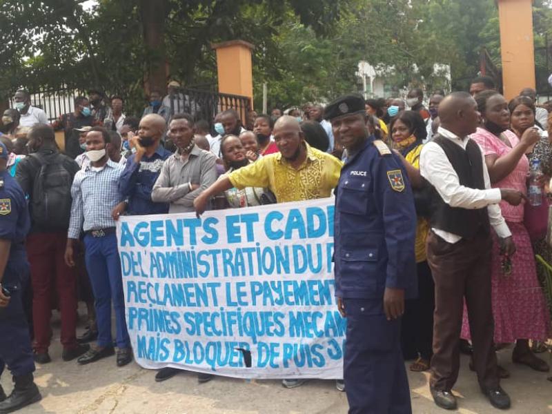 Agents du ministère du plan RDC