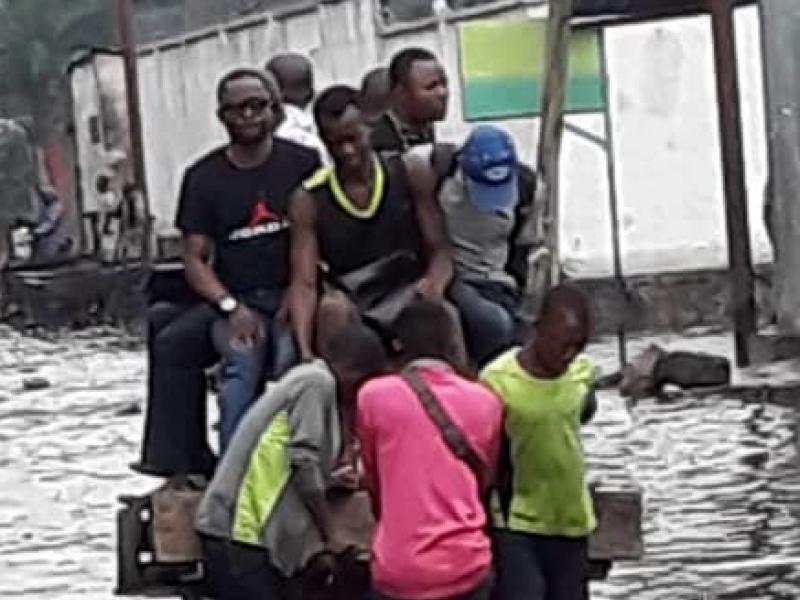 pluie à Kinshasa