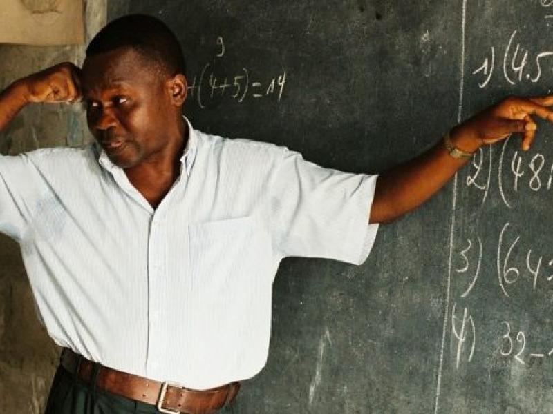 Enseignant congolais