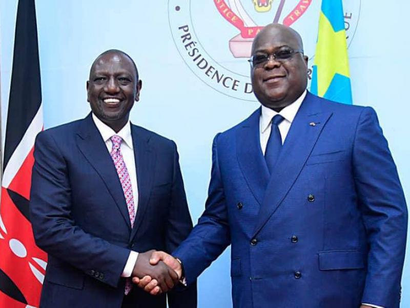 Ruto Tshisekedi