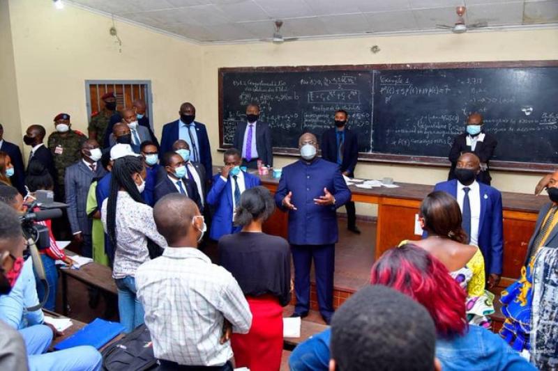 Felix Tshisekedi à l'Unikin