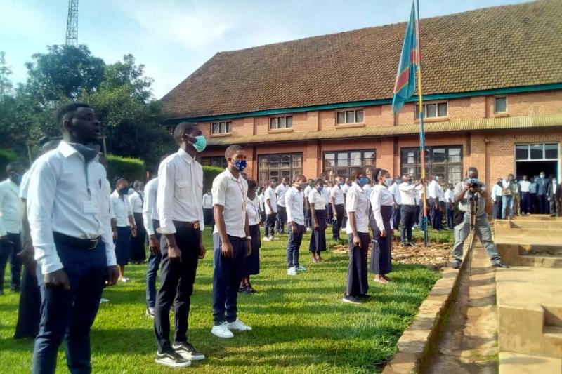 Les élèves de la RDC