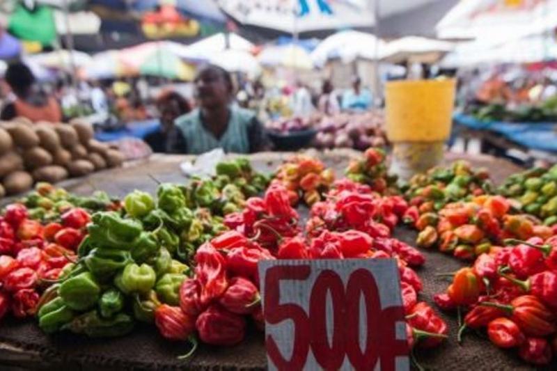 marché à Kinshasa