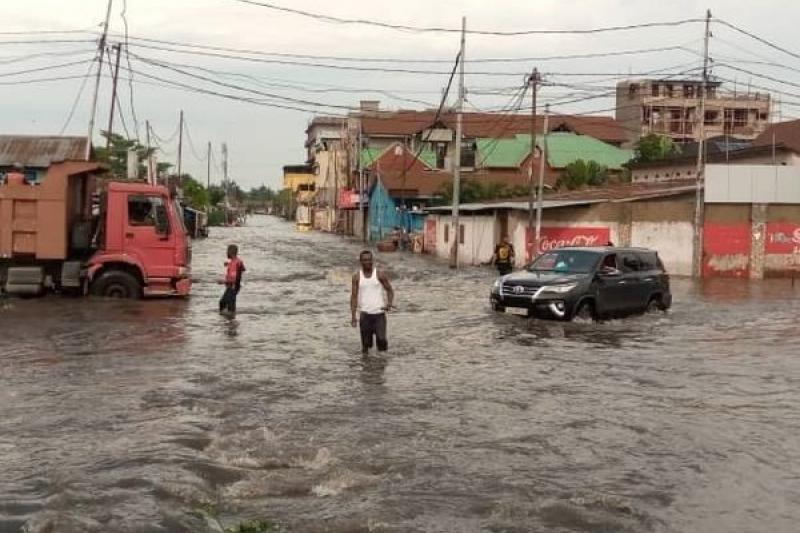 Pluie à Kinshasa